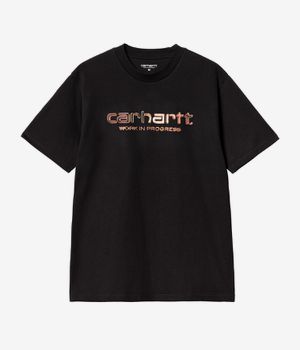 Carhartt WIP Solar Chrome Script Organic T-Shirt (black)