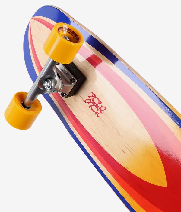 YOW J-Bay 33" (83,8cm) Surfskate Cruiser (red yellow)