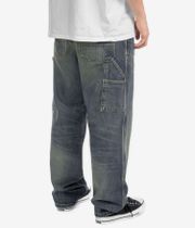 Carhartt WIP Double Knee Pant Smith Jeans (blue worn used wash)