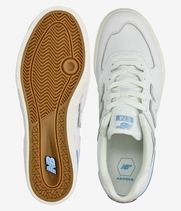 New Balance Numeric 574 Shoes (white)