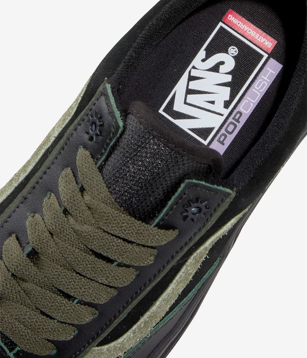 Vans Skate Old Skool Wafflecup Willow Shoes (green black)