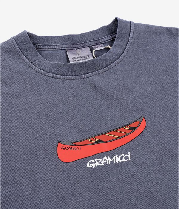 Shop Gramicci Canoe T-Shirt (navy pigment) online | skatedeluxe