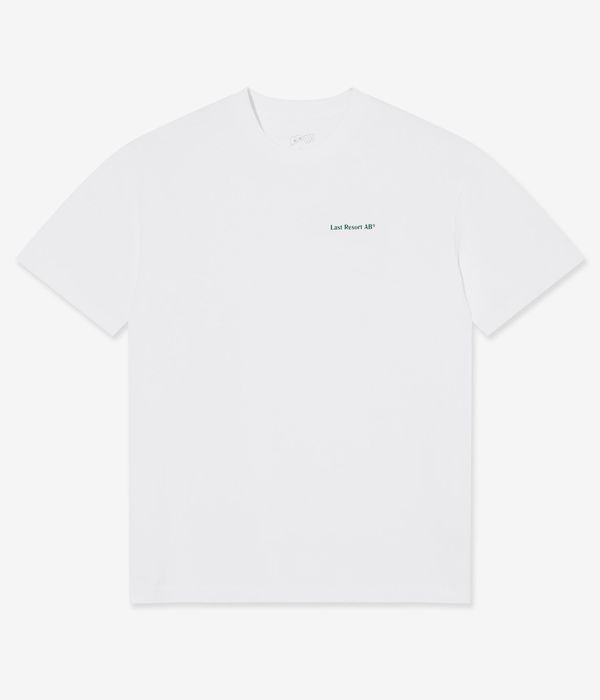 Last Resort AB Atlas Monogram T-Shirty (white kelly green)