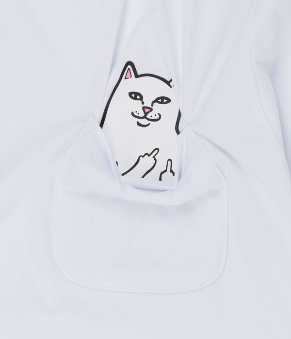 RIPNDIP Lord Nermal Pocket T-Shirt (white)