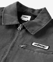 Obey Walter Work Veste (black faded wash)