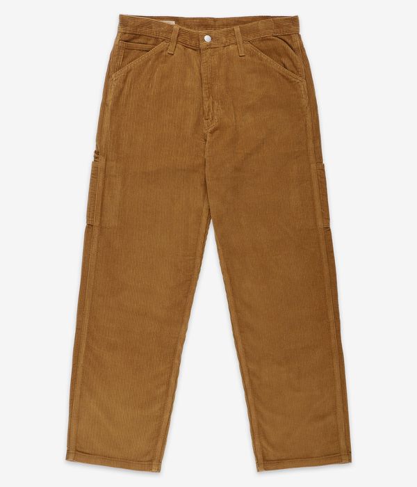 Shop Levi's Stay Loose Carpenter Pants (brown garment dye) online
