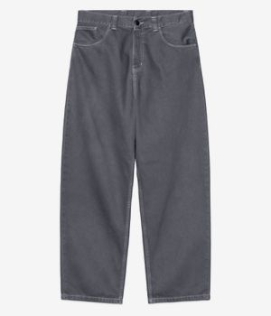 Carhartt WIP Brandon Pant Clark Broeken (graphite stone dyed)