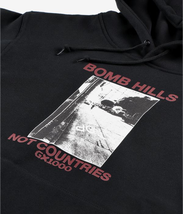 GX1000 Bomb Hills Hoodie (black burgundy)