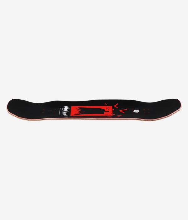 Welcome x Batman Talons 9.85" Skateboard Deck (red stain)