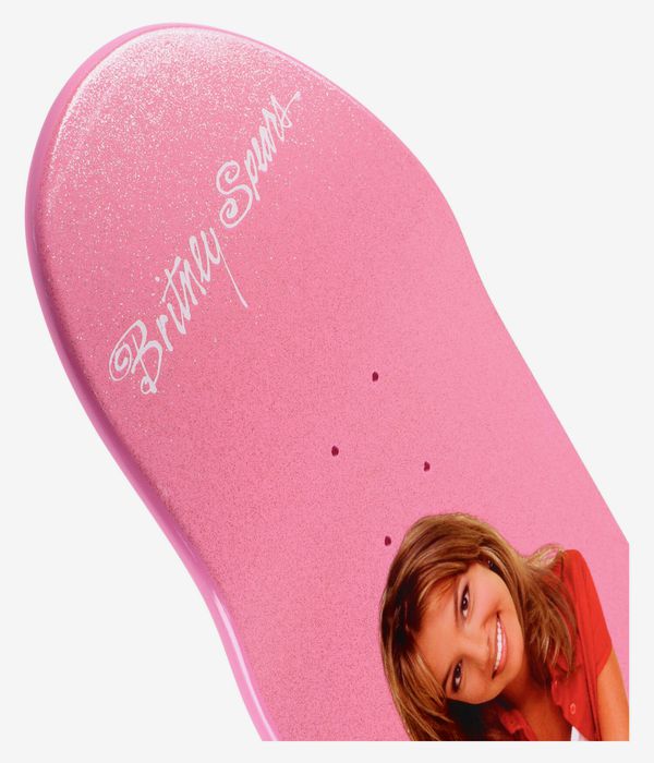 Welcome x Britney Baby One More Time 8.5" Planche de skateboard (pink glitter)