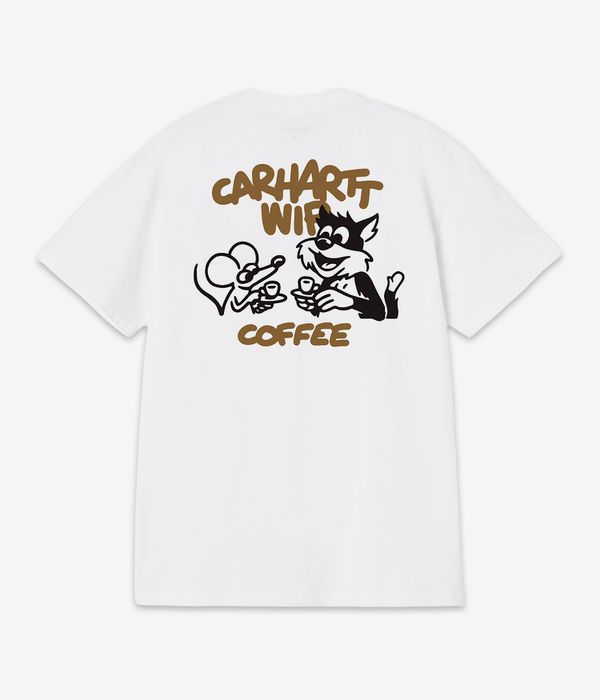 Carhartt WIP Coffee Break T-Shirt (white)