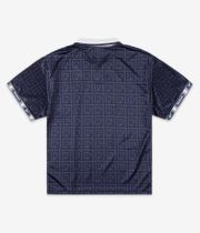 Reebok Monogram Football Polo-Shirt (black blue)