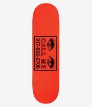 Call Me 917 Eyes 8.5" Planche de skateboard (red)