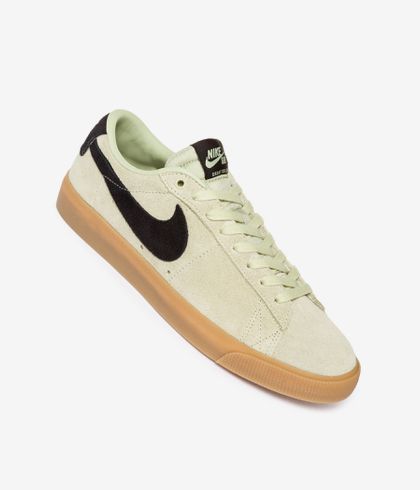 Nike Sb Blazer Low Gt Schoen Olive Aura Black Koop Bij Skatedeluxe