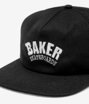 Baker Arch Logo Snapback Cap (black)