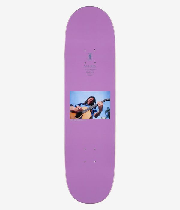 Girl Kim Deal Spike Jonze 8.5" Skateboard Deck (multi)