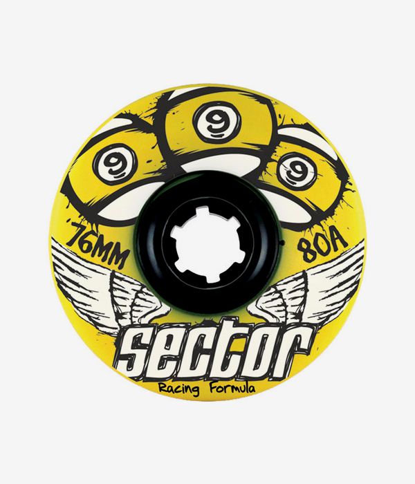 Sector 9 Race Formula 76mm 80A Wheels 4er Pack