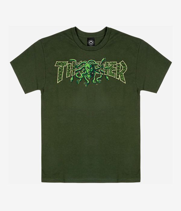 Thrasher Medusa Camiseta (forest green)