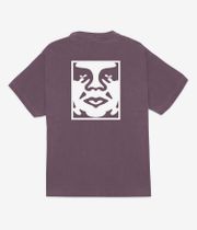 Obey Bold Icon Face T-Shirt (pigment plum perfect)