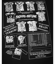 Fucking Awesome Gore Shriek T-Shirt (black)