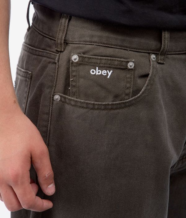 Obey Bigwig Jeans (rosin faded wash)