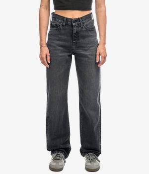 Carhartt WIP W' Noxon Pant Smith Jeansy women (black marble used wash)