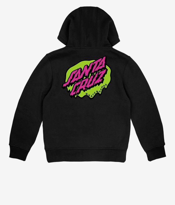 Santa Cruz Slime Dot Felpa Hoodie kids (black)