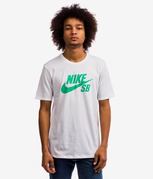 Nike SB Logo T-Shirt (white menta)