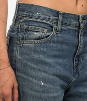 Carhartt WIP W' Arin Pant Organic Fairfield Jeans women (blue destroy wash splatter)