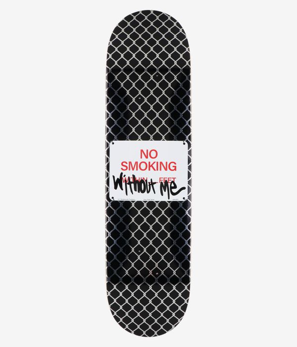 Jart Stay High No Smoking 8.125" Skateboard Deck (black)