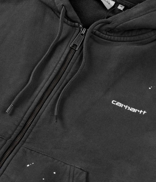 Carhartt WIP Painter Veste (black destroy wash splatter)