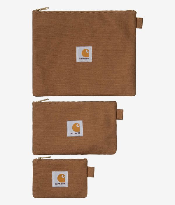 Carhartt WIP Canvas Pouch Set Dearborn Bag (hamilton brown)