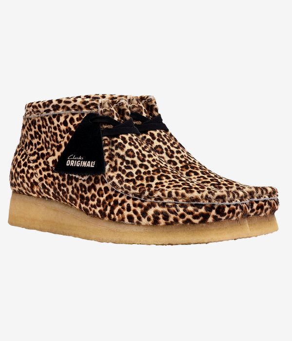 Clarks Originals Wallabee Boot Schoen (leopard print)