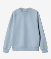 Carhartt WIP Chase Felpa (frosted blue gold)