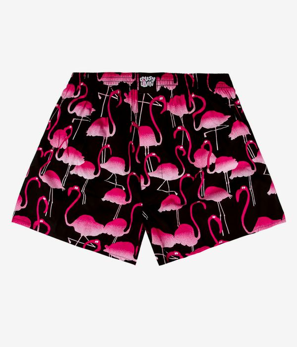 Lousy Livin Flamingos Boxershorts (black)