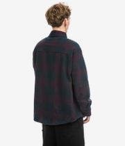 Carhartt WIP Brennan Plain Weave Veste (check deep lagoon rondo)