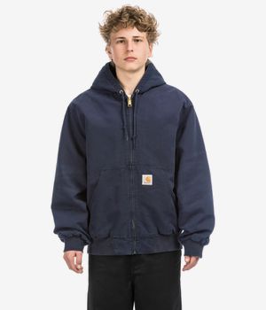Carhartt WIP OG Active Organic Dearborn Jacke (dark navy stone canvas)