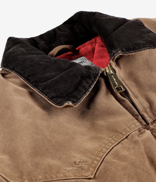 Carhartt WIP OG Santa Fe Organic Cotton Dearborn Jacke (hamilton brown tobacco grind was)