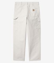 Carhartt WIP Double Knee Pantalons (white rinsed)