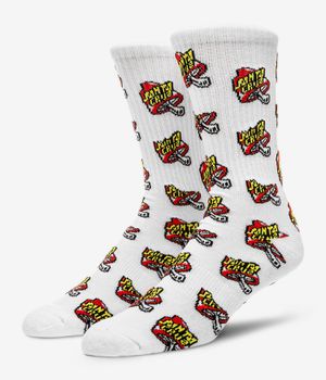 Santa Cruz Toadstool Dot Socks US 9-12 (white)