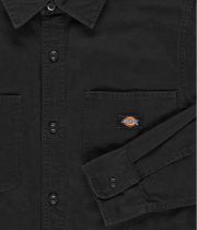 Dickies Duck Canvas Camisa (stone washed black)