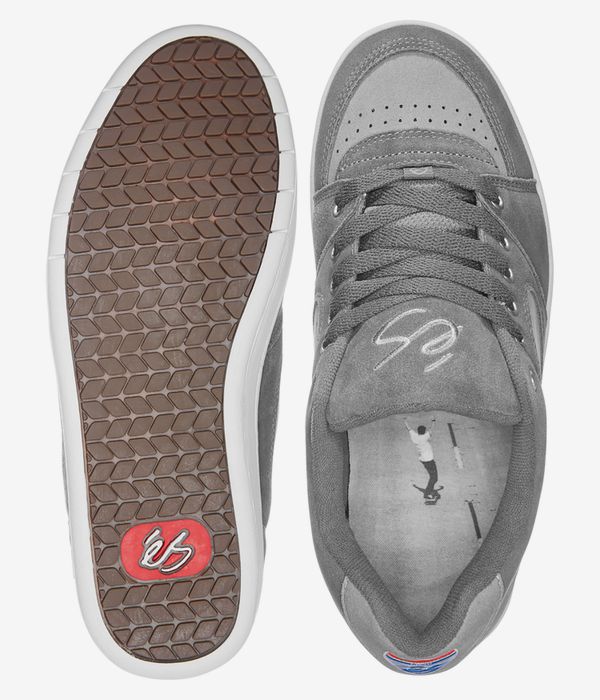 éS Accel x Go Skateboarding Day Buty (grey)