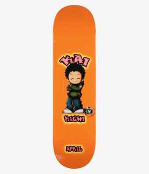 April Kai Kishi Chibi 8.25" Planche de skateboard (orange)