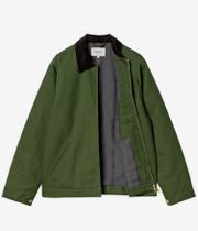 Carhartt WIP Detroit Dearborn Jacke (tarragon black rigid)