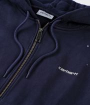 Carhartt WIP Painter Veste (dark navy destroy wash splatter)