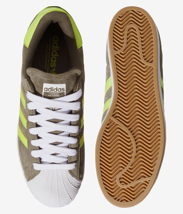 adidas Skateboarding Superstar ADV Schuh (olive gold)