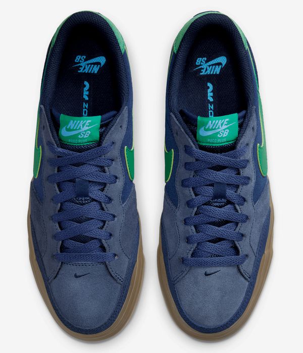 Nike SB Pogo Plus Schoen (midnight navy malachite)