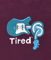 Tired Skateboards Spinal Tap T-Shirty (cardinal)