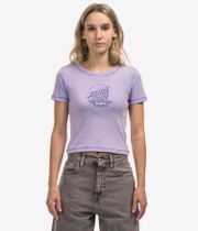 Santa Cruz Moon Dot Reflection Front T-Shirt women (lavender)