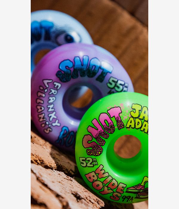 Snot Jason Adams Wide Boys Rollen (neon green) 52 mm 99A 4er Pack